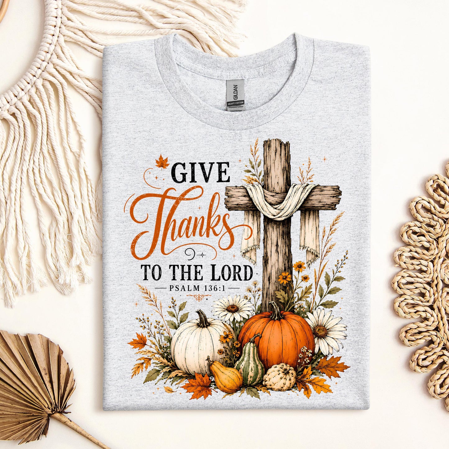Give Thanks To The Lord Psalm 136.1 05