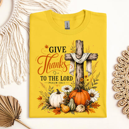 Give Thanks To The Lord Psalm 136.1 05