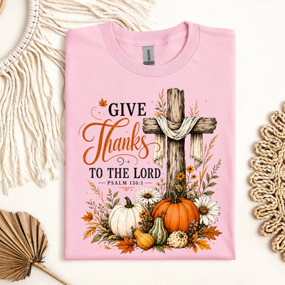 Give Thanks To The Lord Psalm 136.1 05