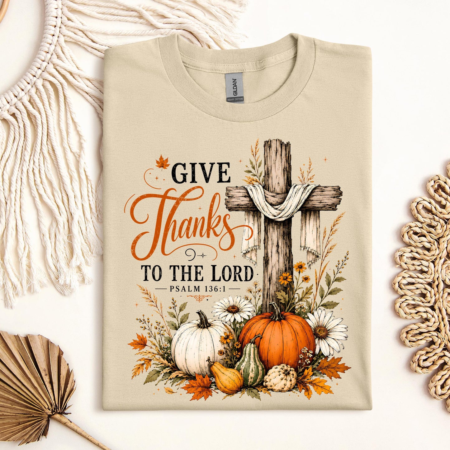 Give Thanks To The Lord Psalm 136.1 05