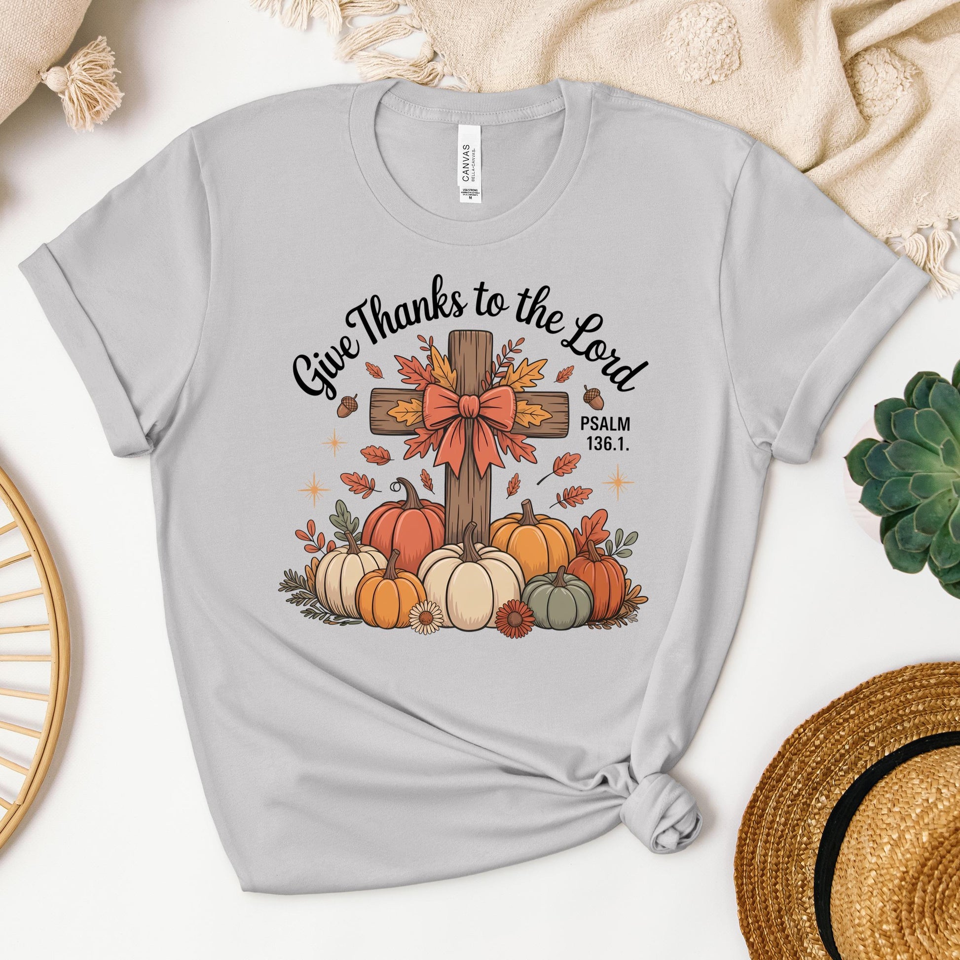 Give Thanks To The Lord Psalm 136.1 06