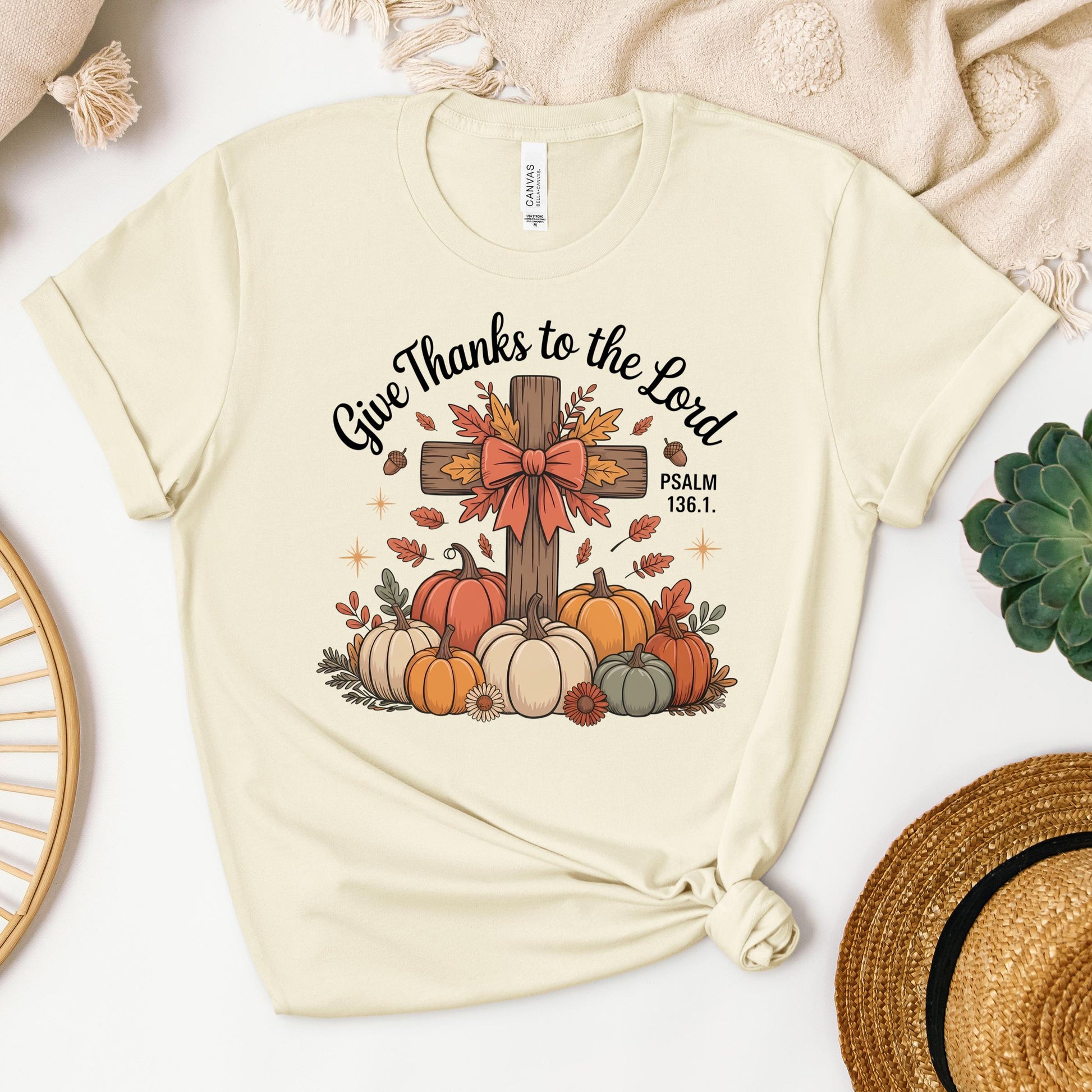 Give Thanks To The Lord Psalm 136.1 06