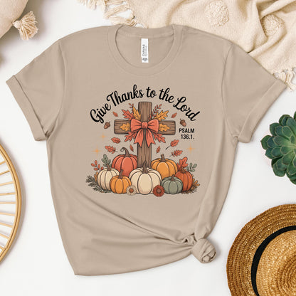 Give Thanks To The Lord Psalm 136.1 06