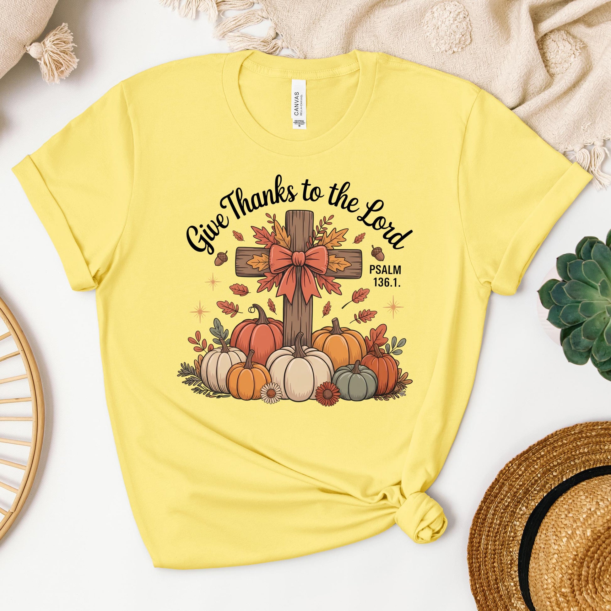 Give Thanks To The Lord Psalm 136.1 06