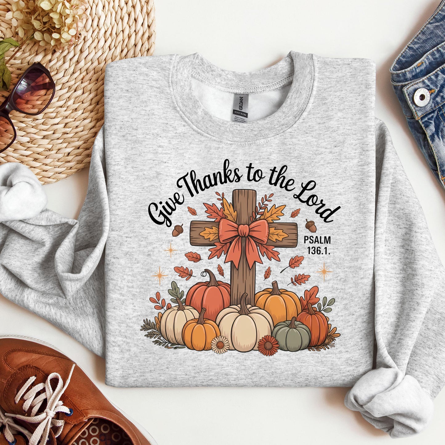 Give Thanks To The Lord Psalm 136.1 06