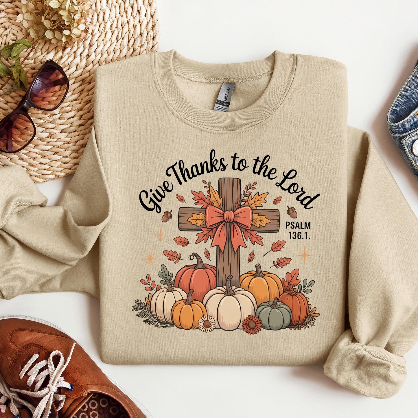 Give Thanks To The Lord Psalm 136.1 06