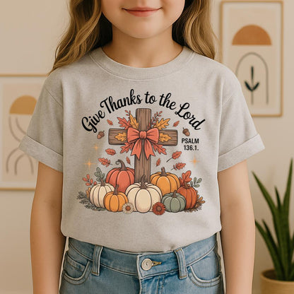 Give Thanks To The Lord Psalm 136.1 06