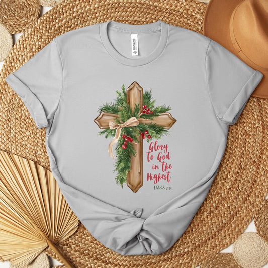 Glory To God In The Highest Luke 2.14 02 Premium T-shirt