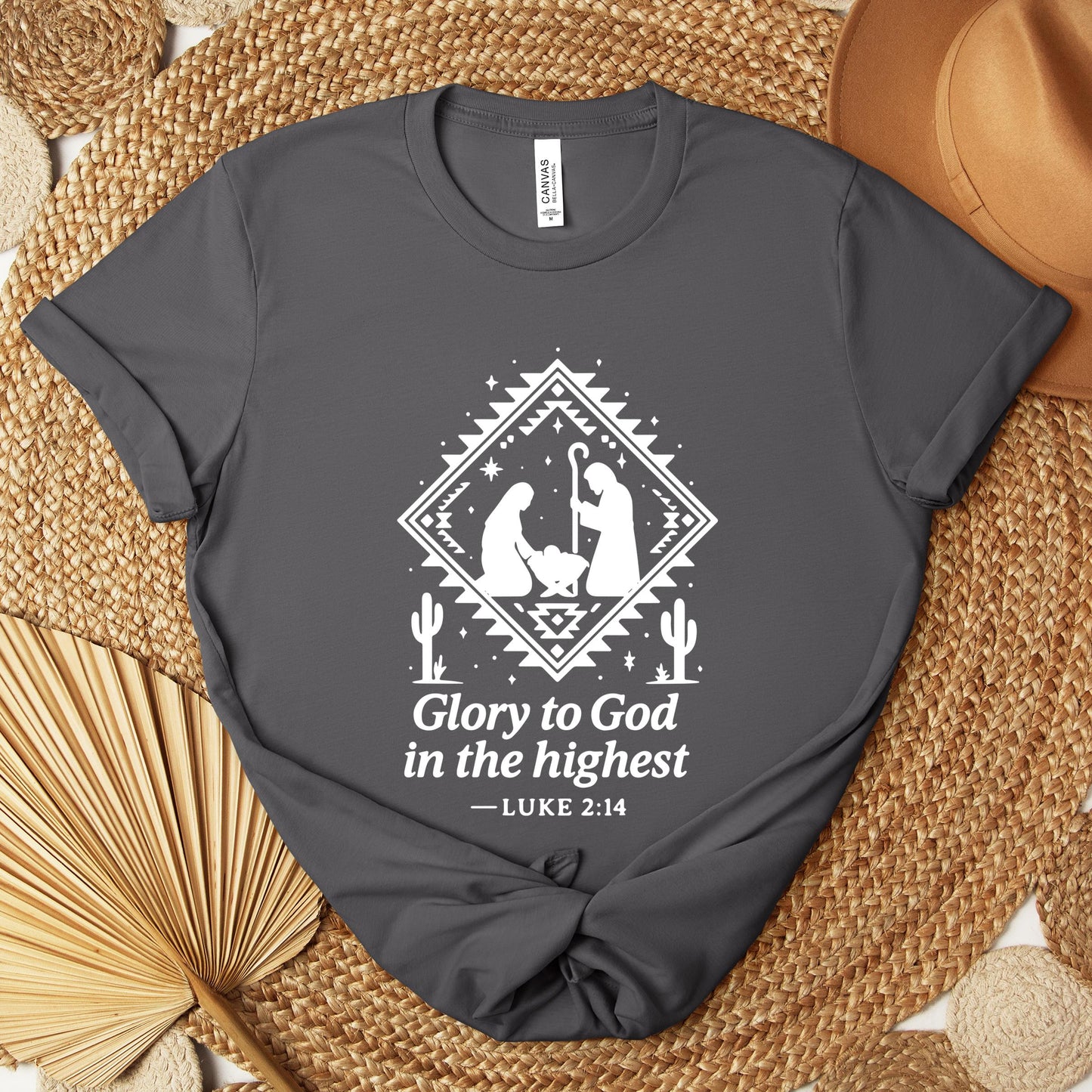 Glory To God In The Highest Luke 2.14 Premium T-shirt