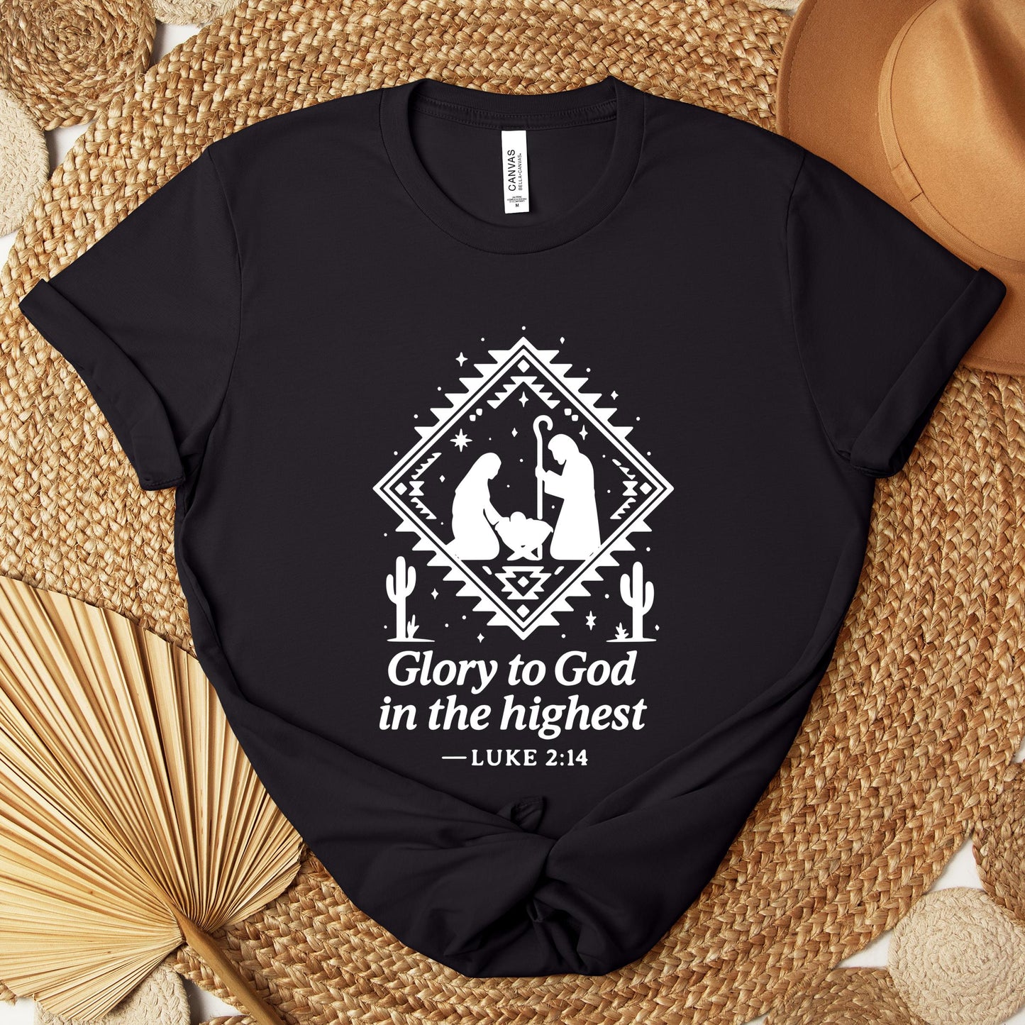 Glory To God In The Highest Luke 2.14 Premium T-shirt