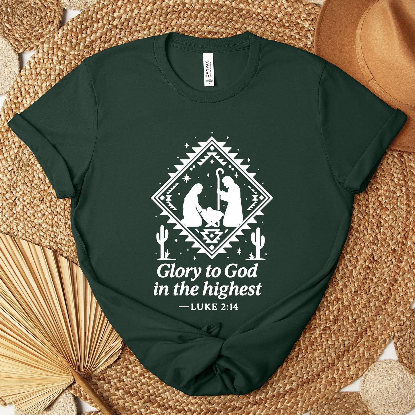 Glory To God In The Highest Luke 2.14 Premium T-shirt