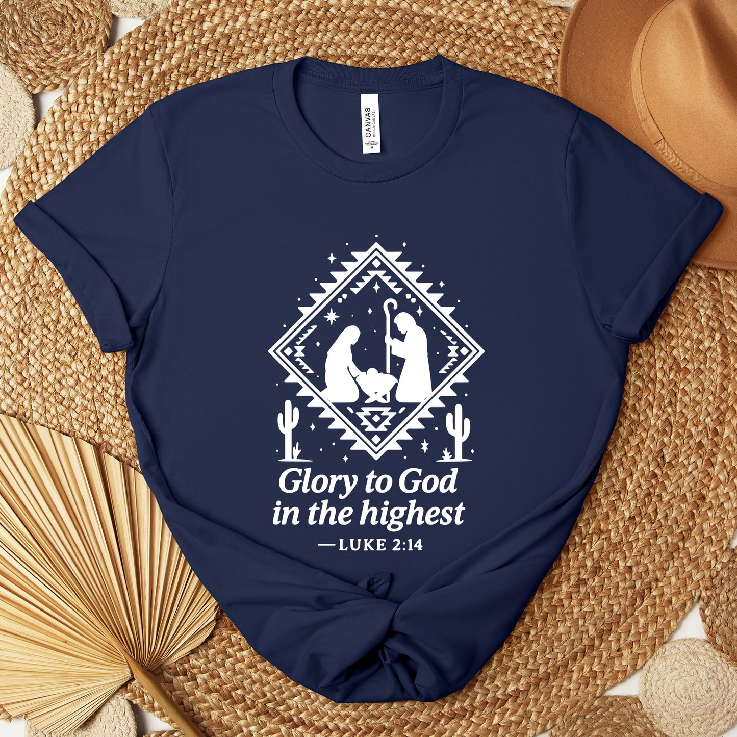 Glory To God In The Highest Luke 2.14 Premium T-shirt