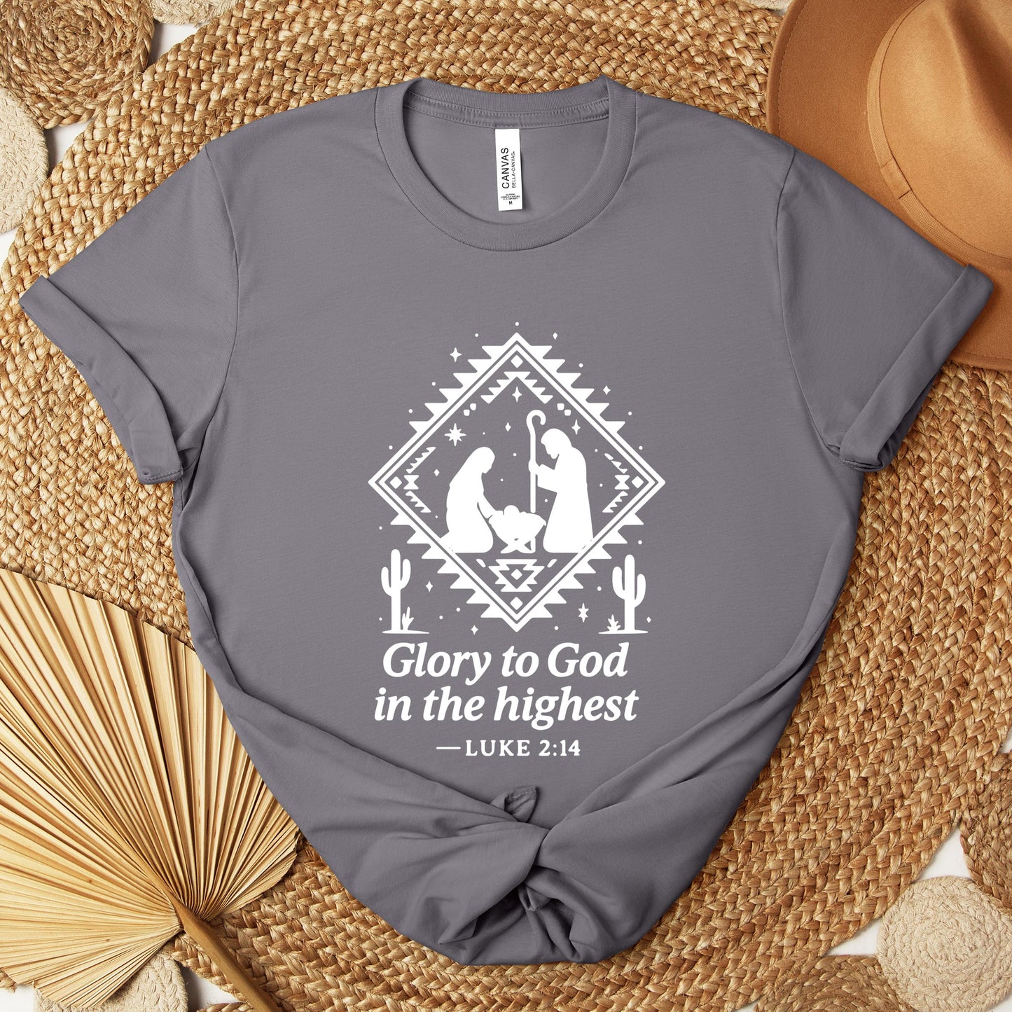 Glory To God In The Highest Luke 2.14 Premium T-shirt