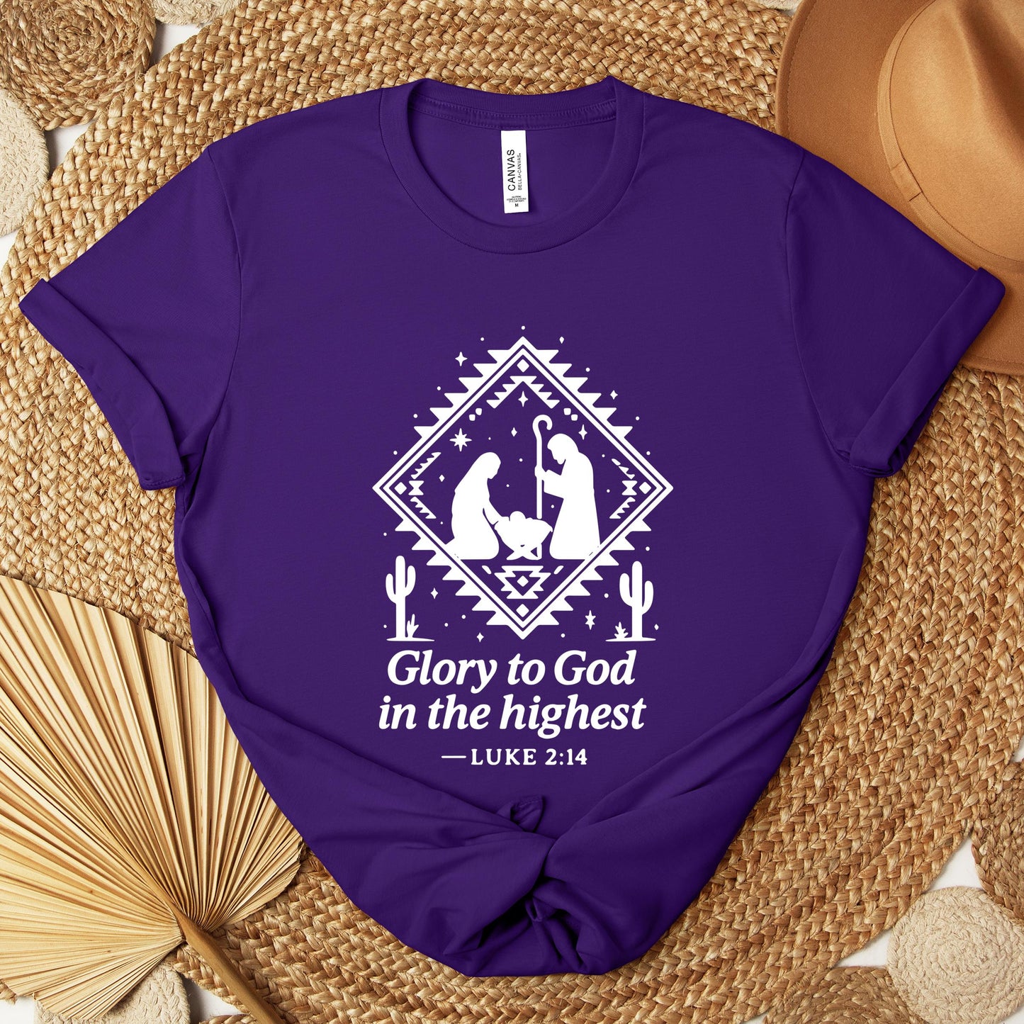 Glory To God In The Highest Luke 2.14 Premium T-shirt