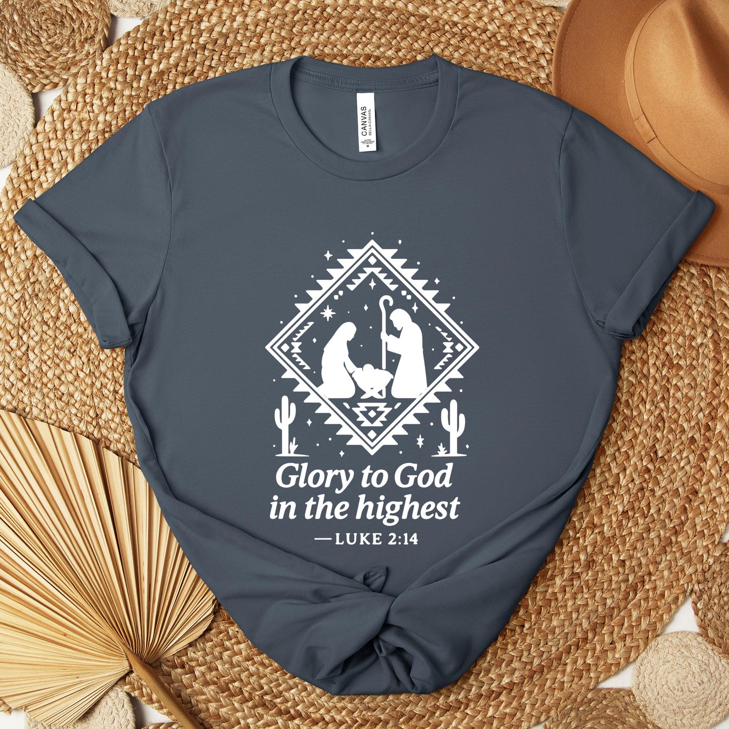 Glory To God In The Highest Luke 2.14 Premium T-shirt