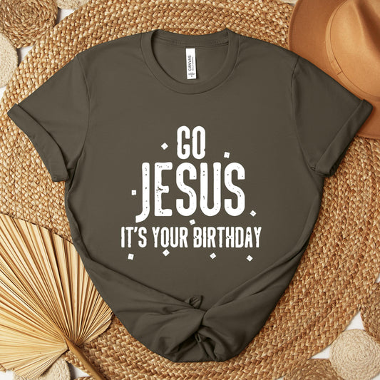 Go Jesus It's Your Birthday Premium T-shirt