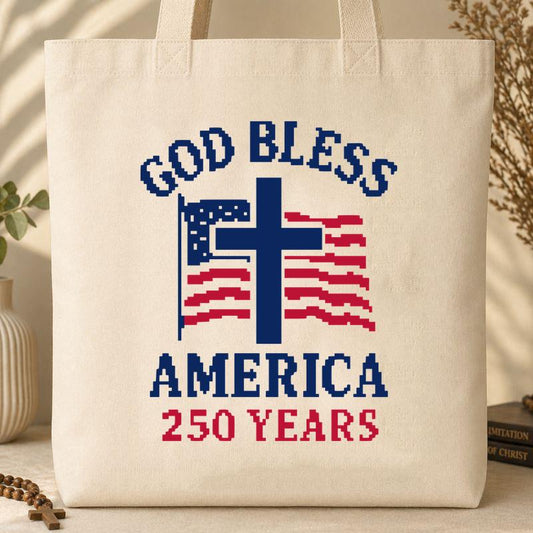 God Bless America 250 Years 01 Tote Bag