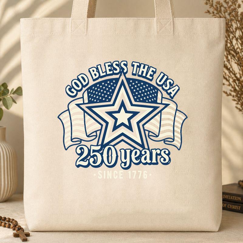 God Bless America 250 Years 02 Tote Bag