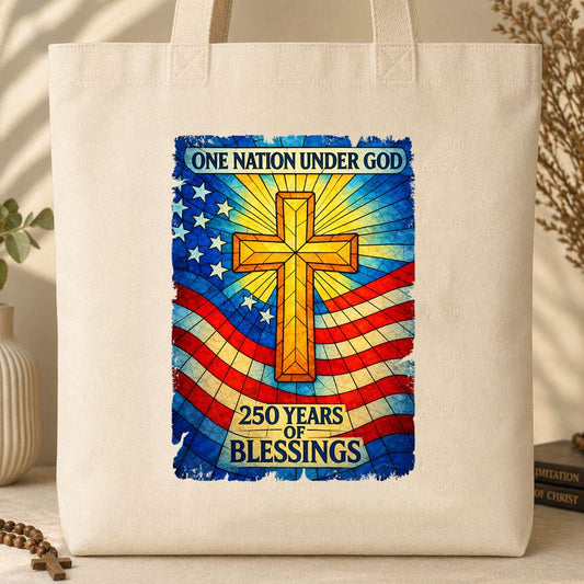 God Bless America 250 Years 07 Tote Bag