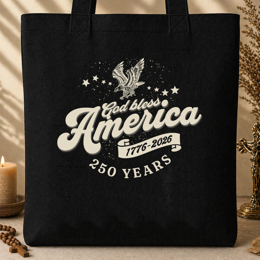 God Bless America 250 Years 13 Tote Bag
