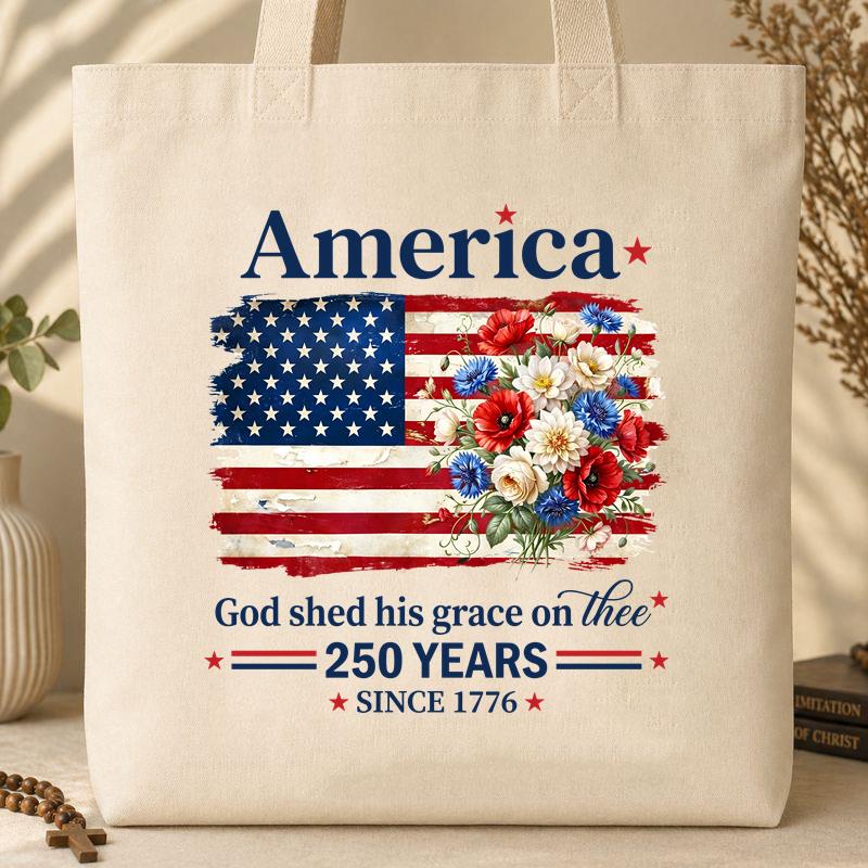 God Bless America 250 Years 14 Tote Bag