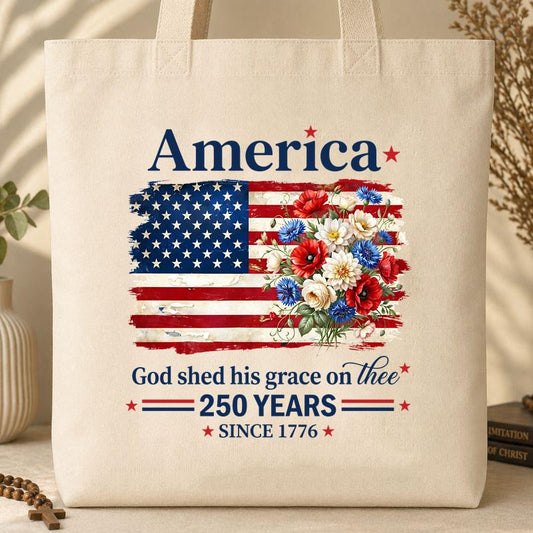God Bless America 250 Years 14 Tote Bag