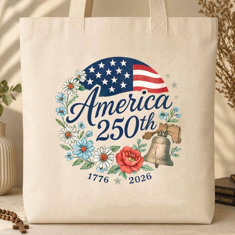 God Bless America 250 Years 15 Tote Bag