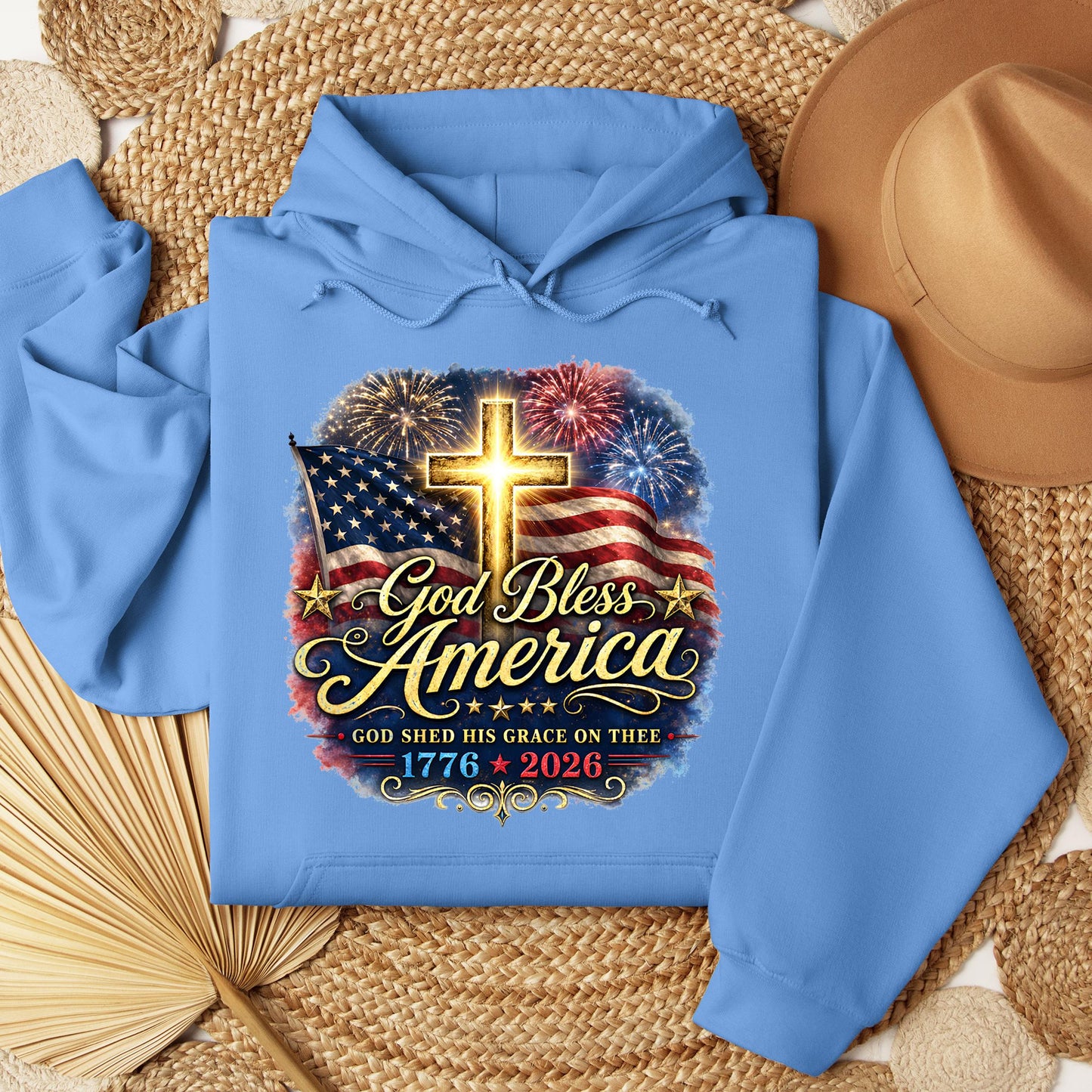 God Bless America Shed His Grace On Thee 1776 2026 01
