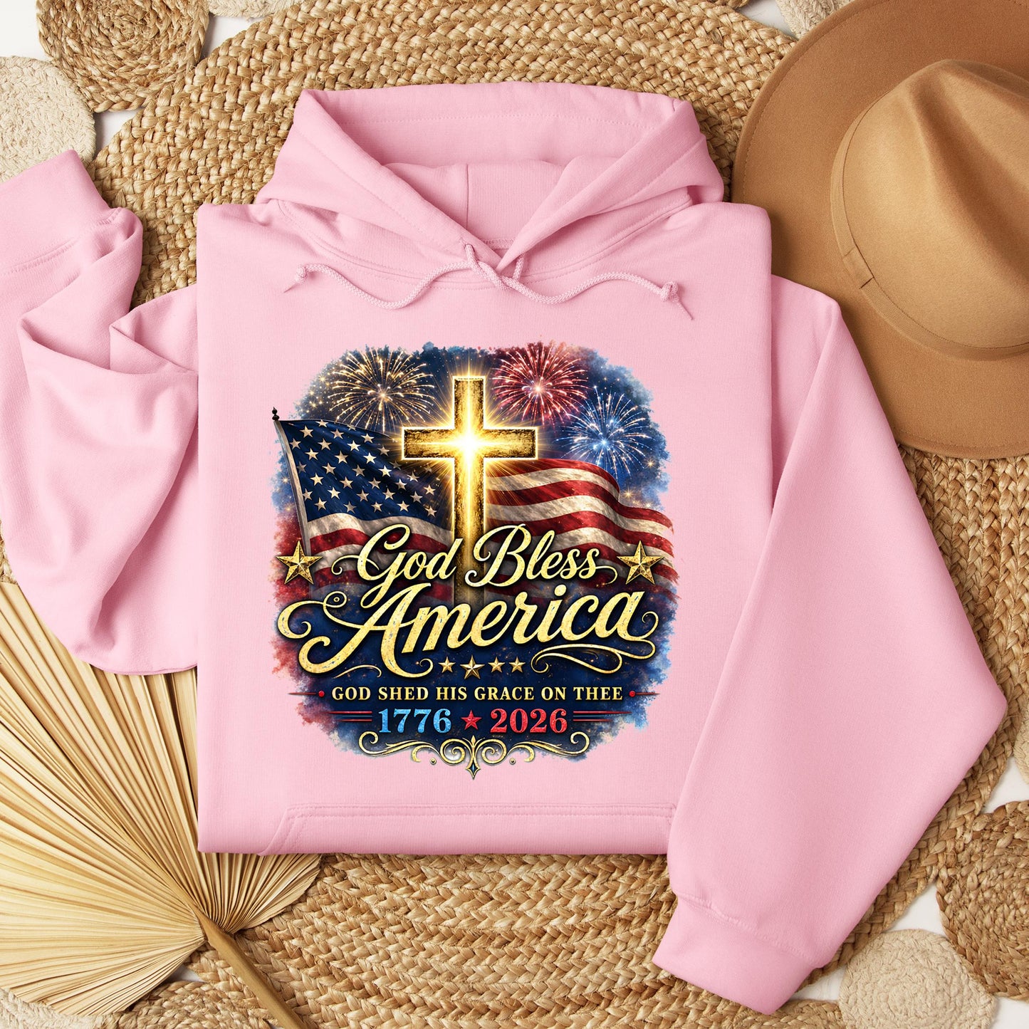 God Bless America Shed His Grace On Thee 1776 2026 01