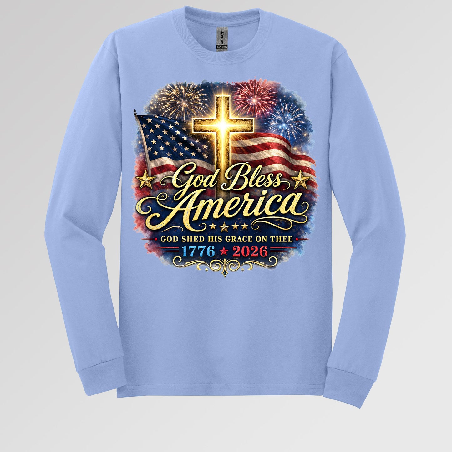 God Bless America Shed His Grace On Thee 1776 2026 01