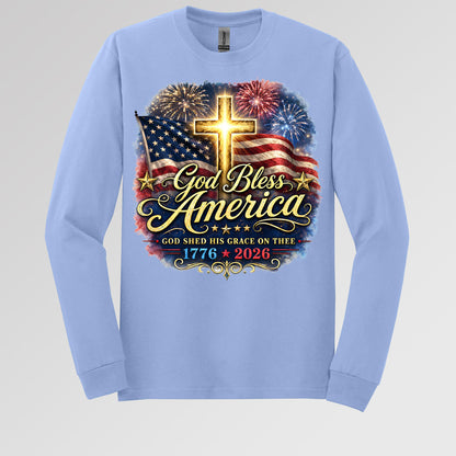 God Bless America Shed His Grace On Thee 1776 2026 01