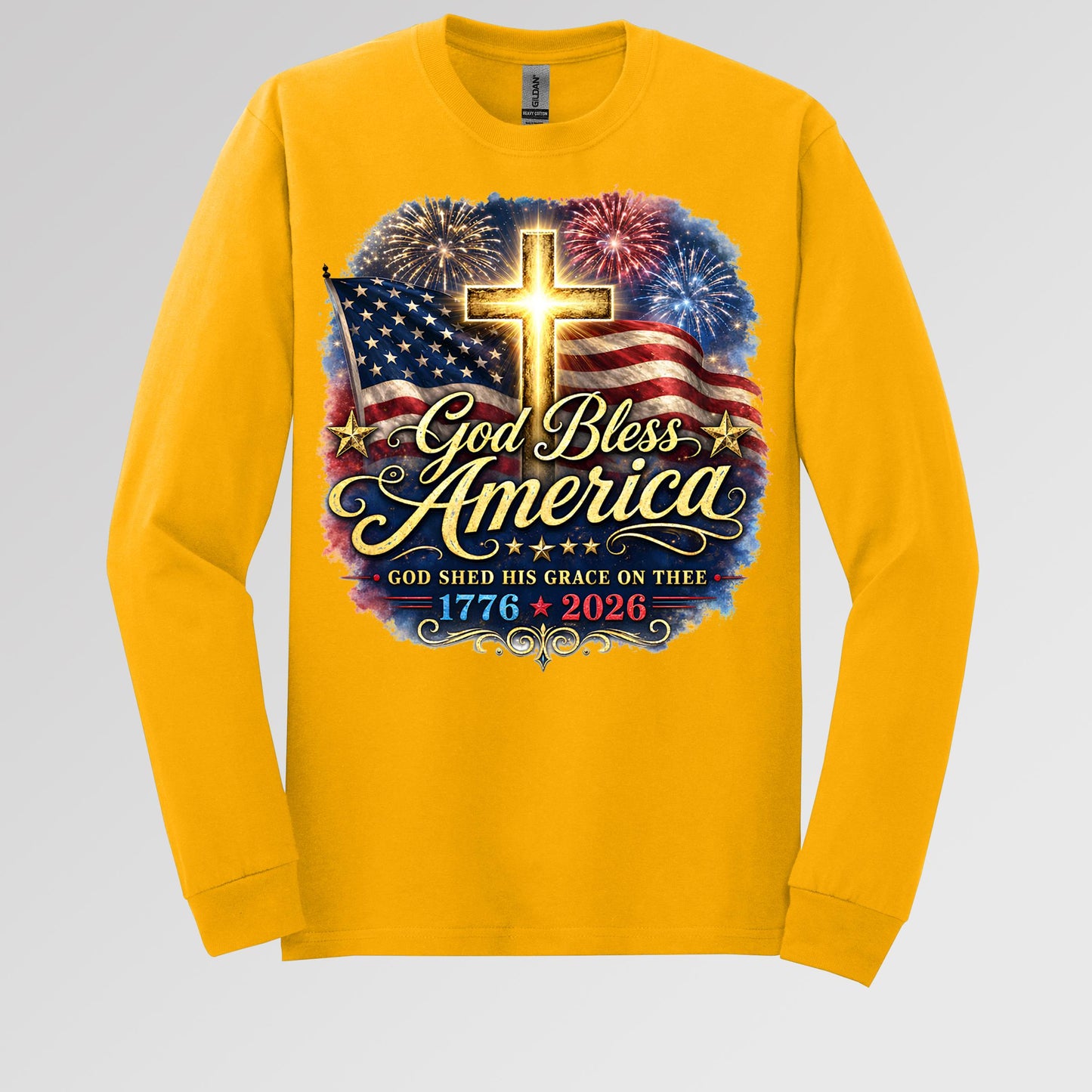 God Bless America Shed His Grace On Thee 1776 2026 01