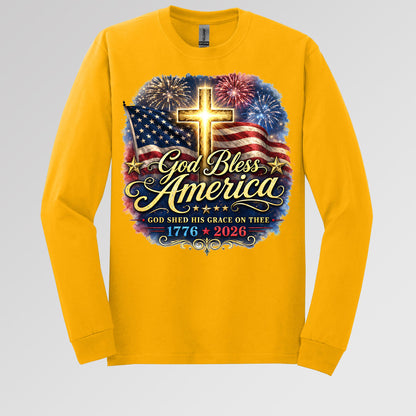 God Bless America Shed His Grace On Thee 1776 2026 01