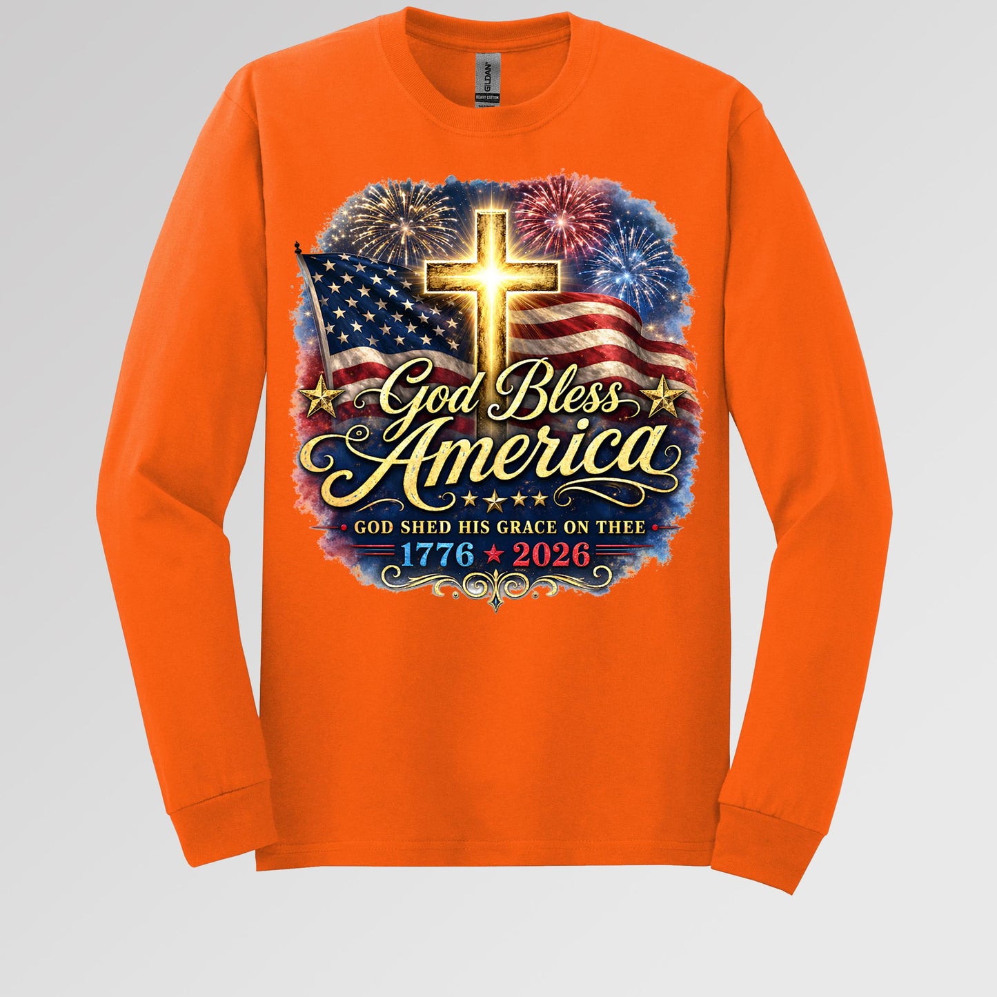 God Bless America Shed His Grace On Thee 1776 2026 01