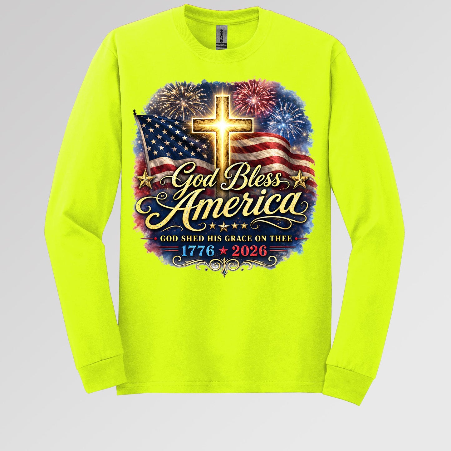 God Bless America Shed His Grace On Thee 1776 2026 01