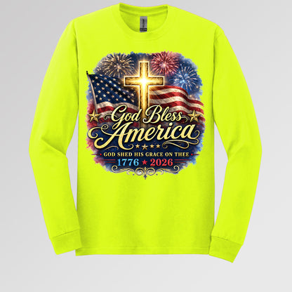 God Bless America Shed His Grace On Thee 1776 2026 01