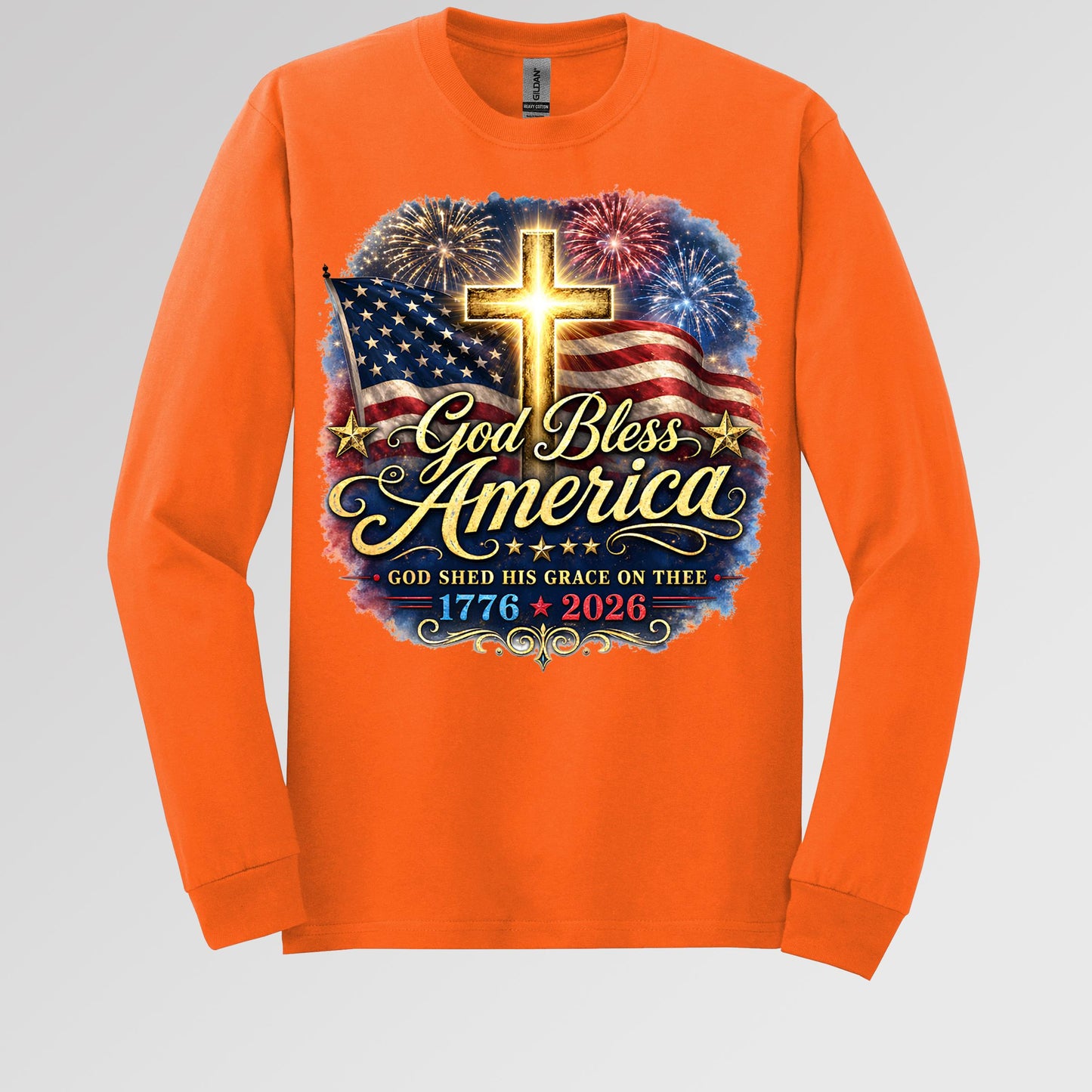 God Bless America Shed His Grace On Thee 1776 2026 01
