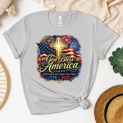 God Bless America Shed His Grace On Thee 1776 2026 01