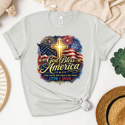 God Bless America Shed His Grace On Thee 1776 2026 01