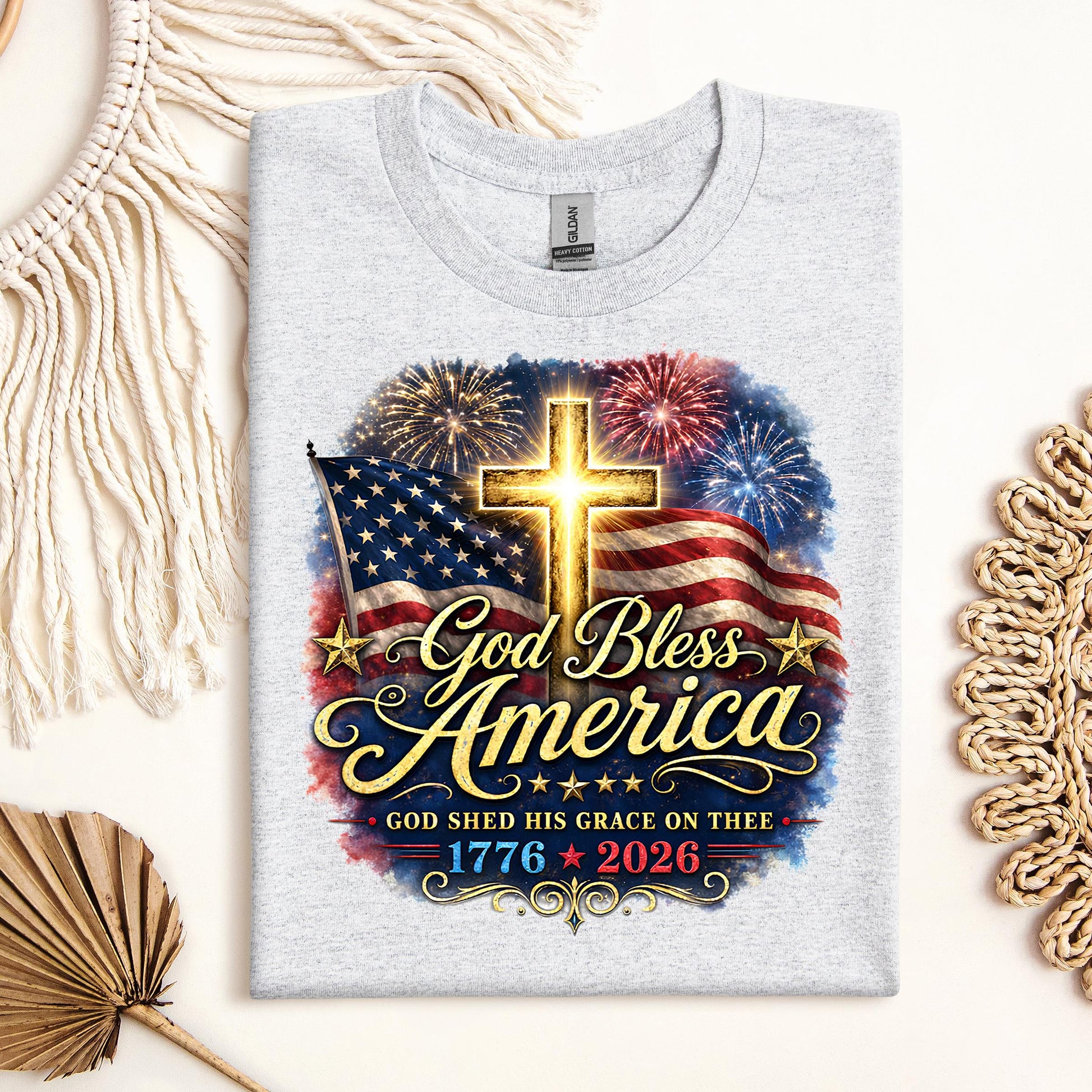 God Bless America Shed His Grace On Thee 1776 2026 01