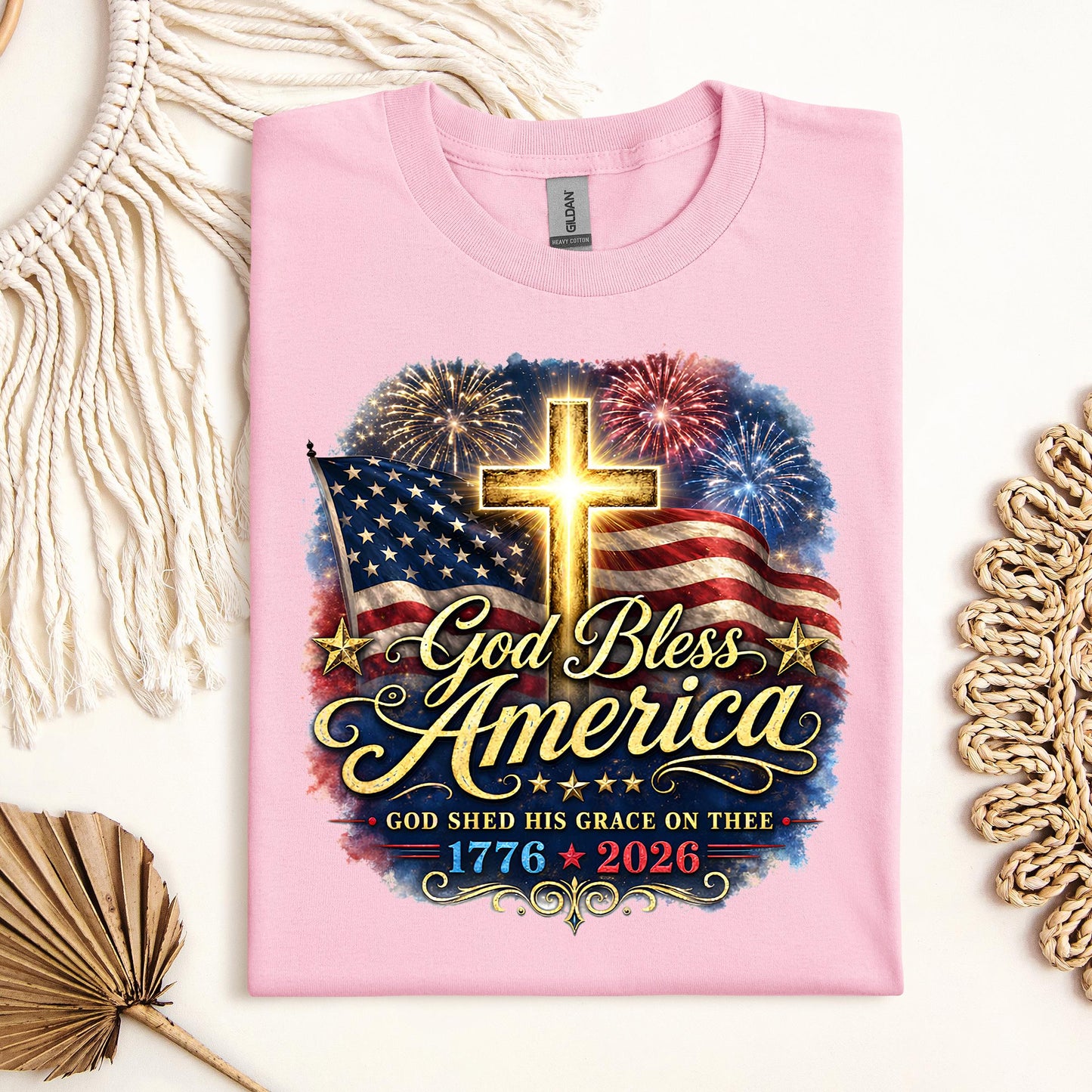 God Bless America Shed His Grace On Thee 1776 2026 01