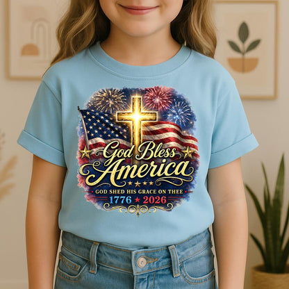 God Bless America Shed His Grace On Thee 1776 2026 01