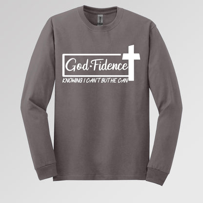 God Fidence Knowing I Can't But He Can