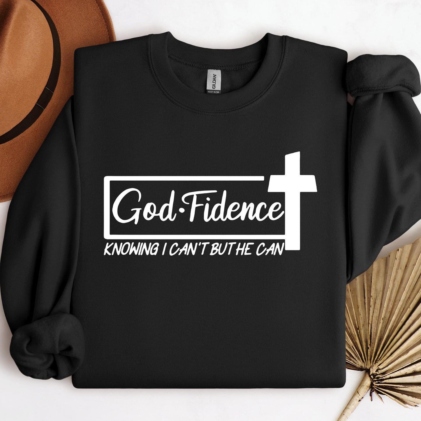 God Fidence Knowing I Can't But He Can