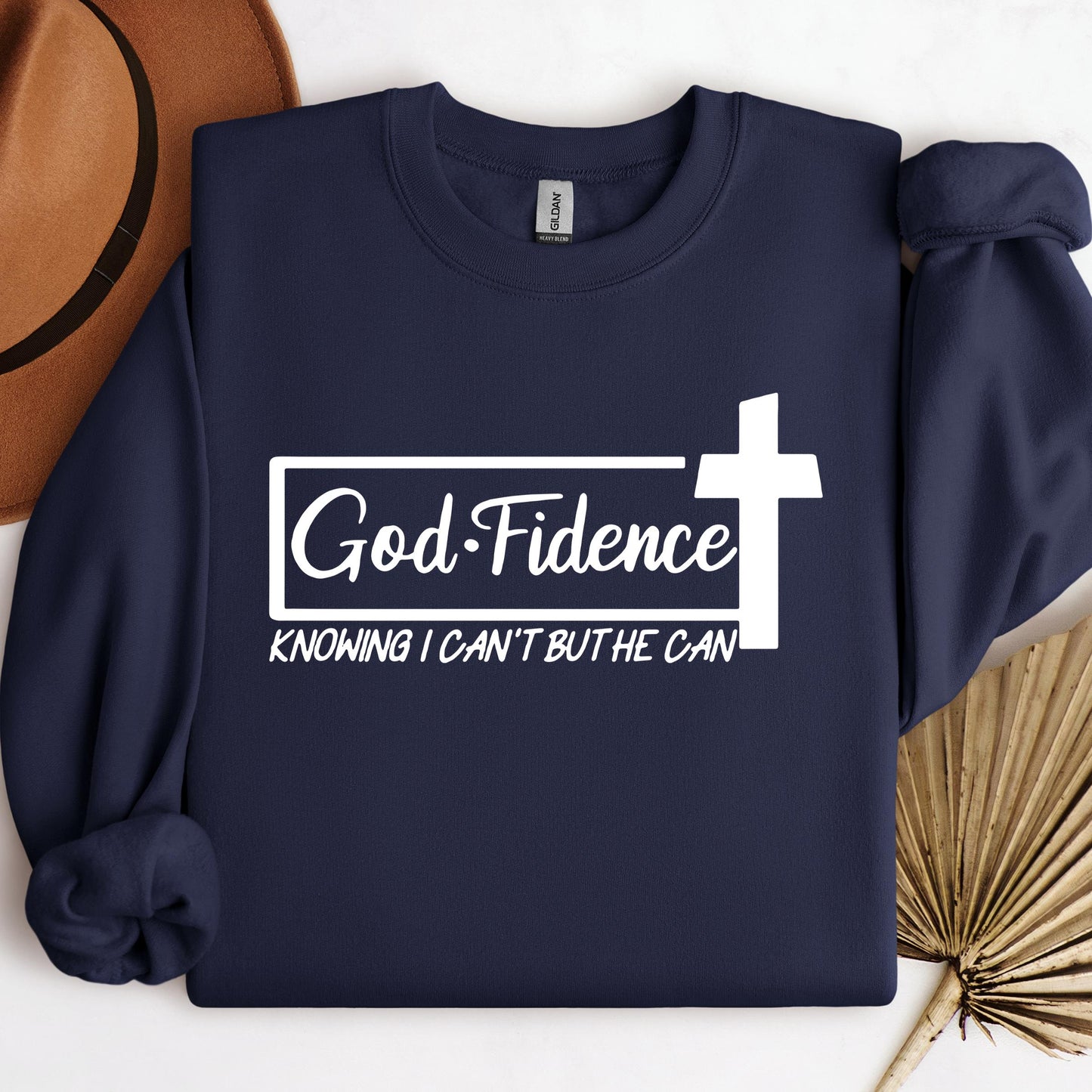 God Fidence Knowing I Can't But He Can
