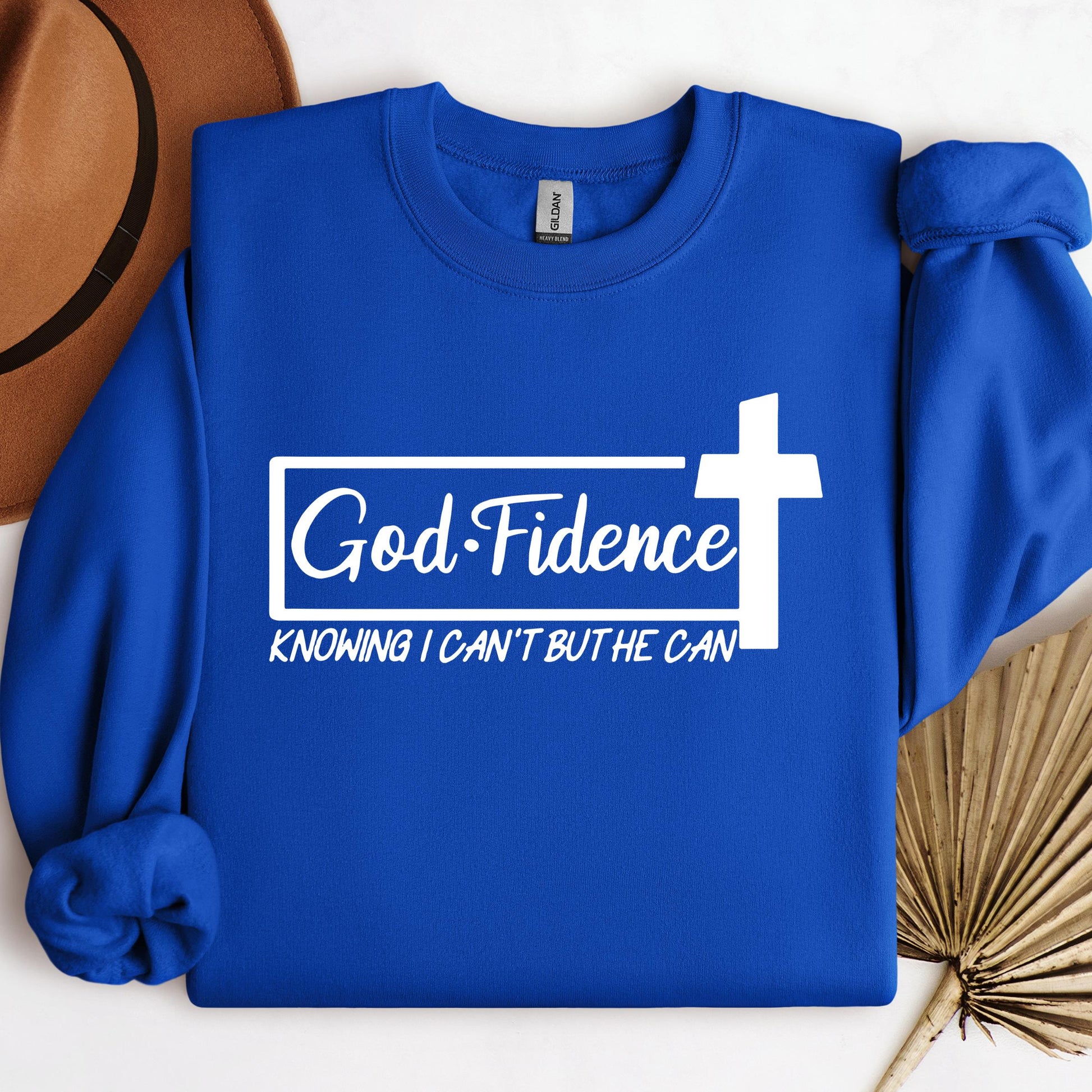 God Fidence Knowing I Can't But He Can