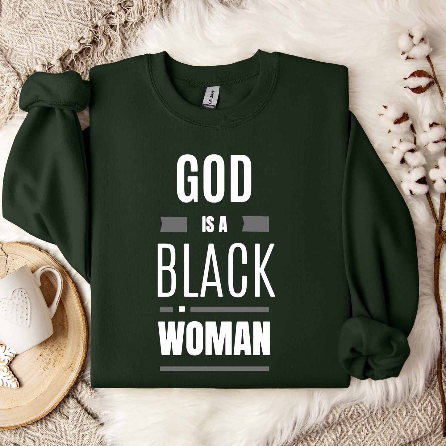 God Is A Black Woman Sweatshirt