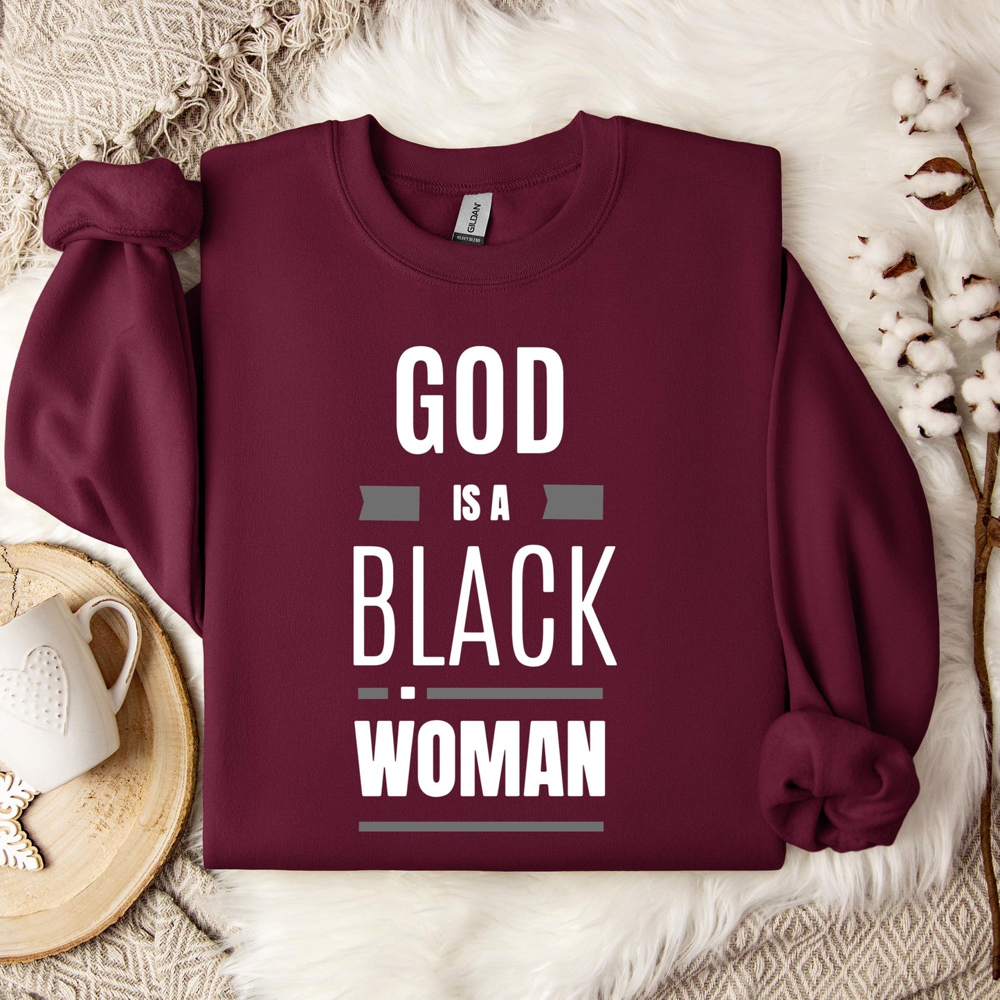 God Is A Black Woman Sweatshirt