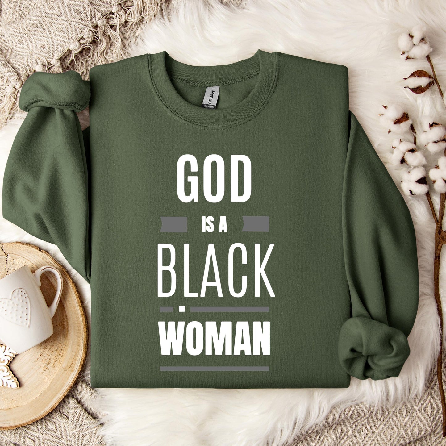 God Is A Black Woman Sweatshirt