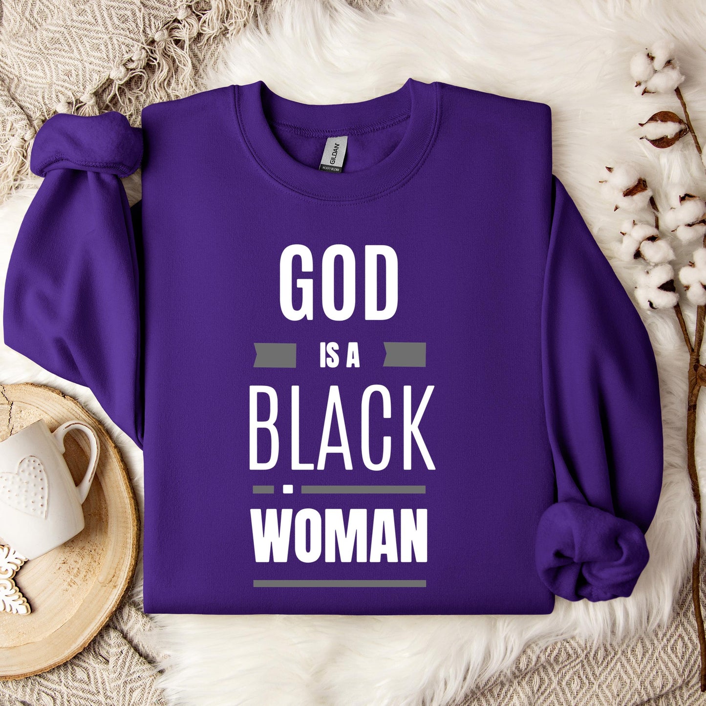 God Is A Black Woman Sweatshirt